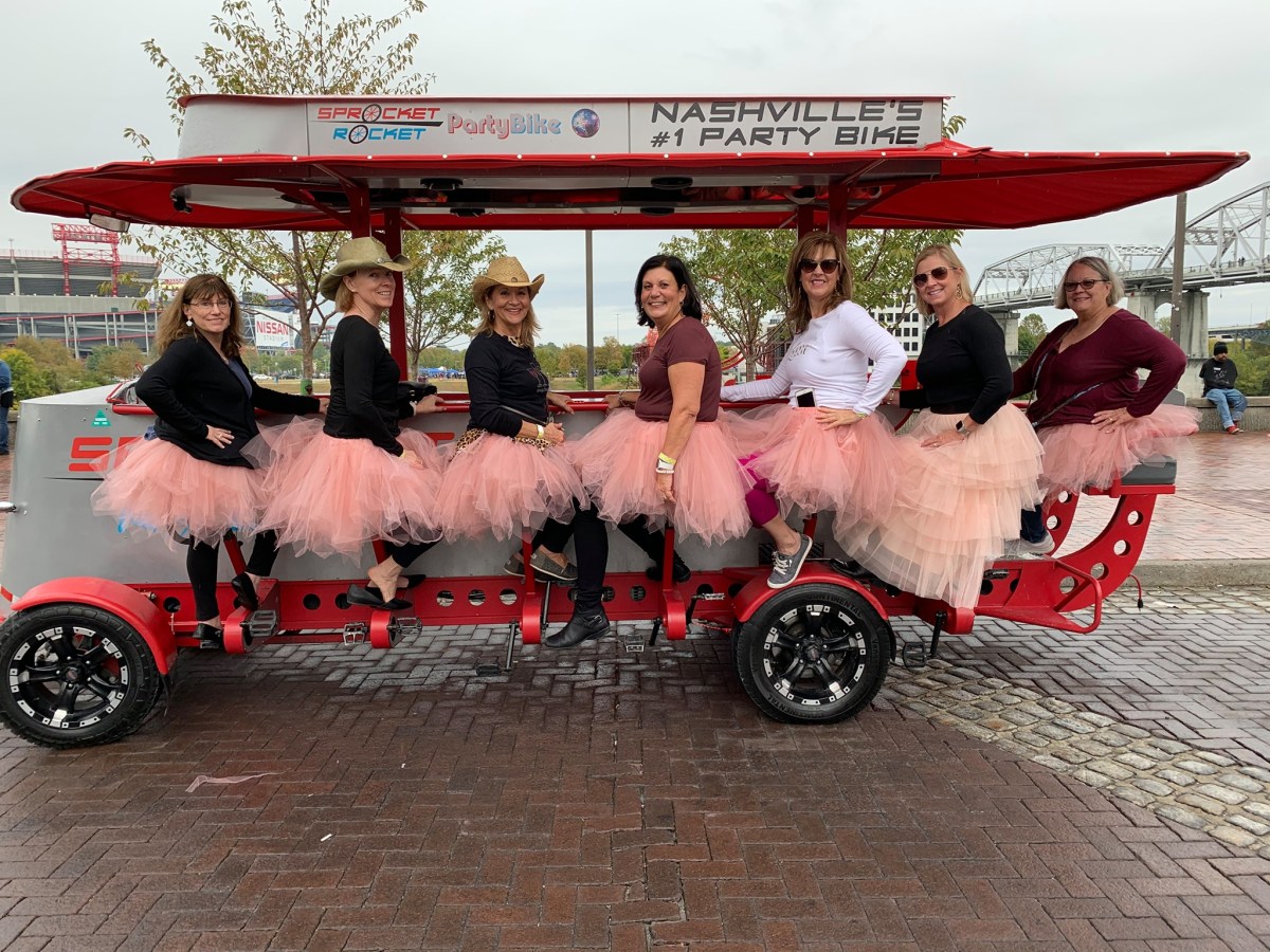 Sprocket Rocket Pedal Bar Nashville Party Bike Tour